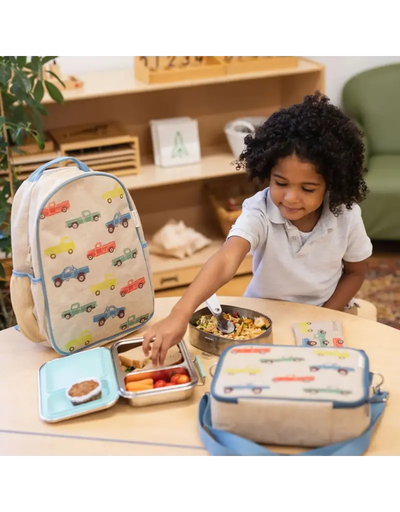 So Young Vintage Trucks Toddler Backpack