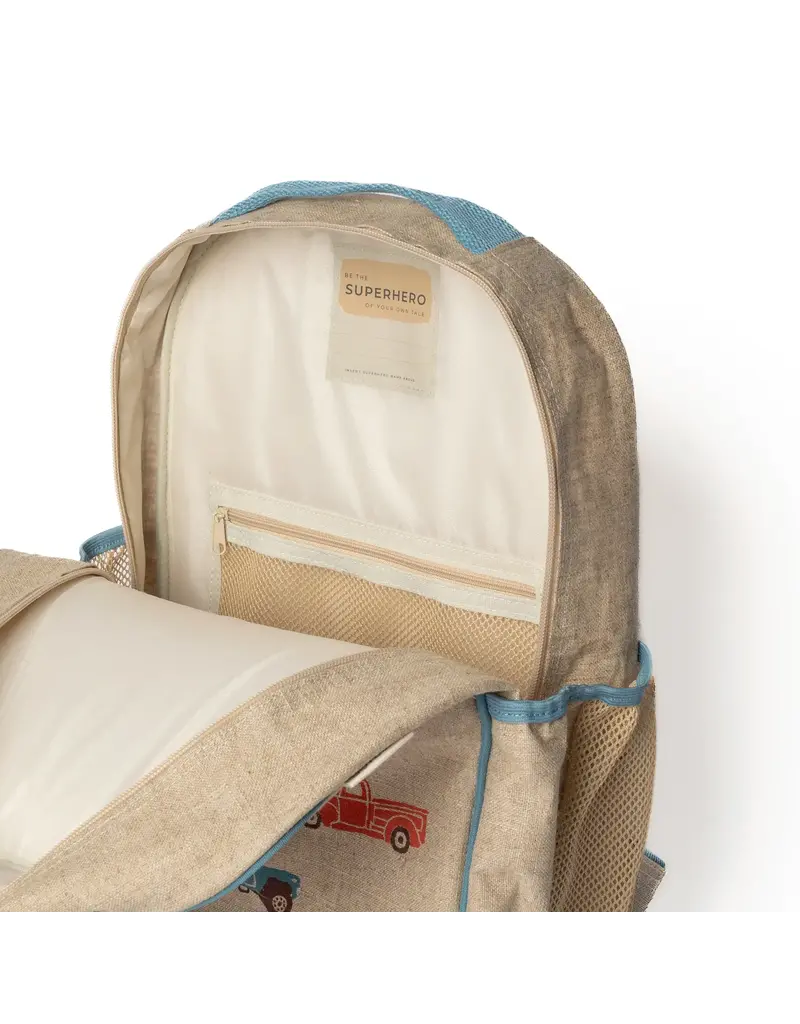 So Young Vintage Trucks Toddler Backpack