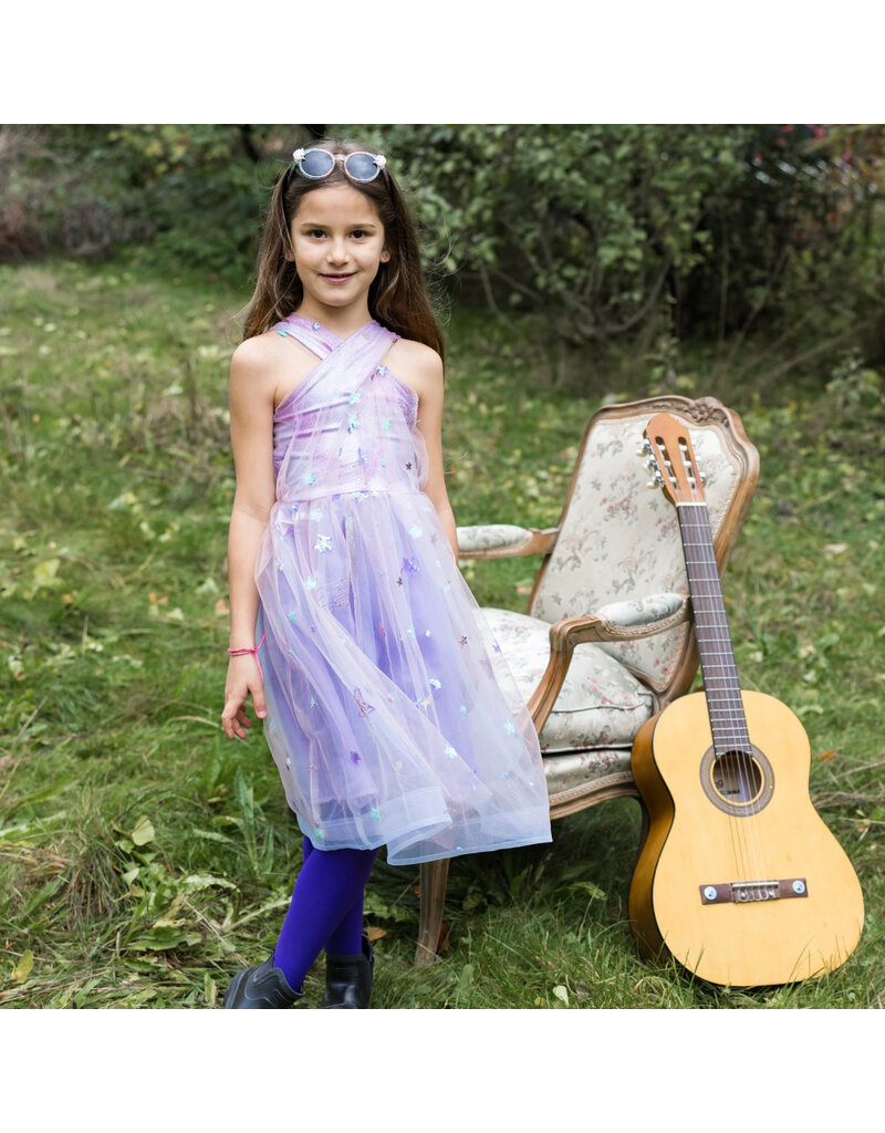 Great Pretenders Ombre ERAS Dress, Lilac/Blue, Size 5-6y