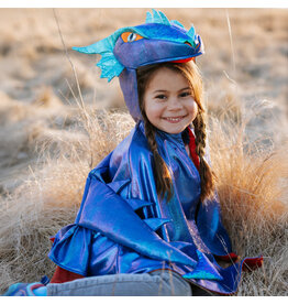 Great Pretenders Azure The Metallic Dragon Cape, Size 5-6y