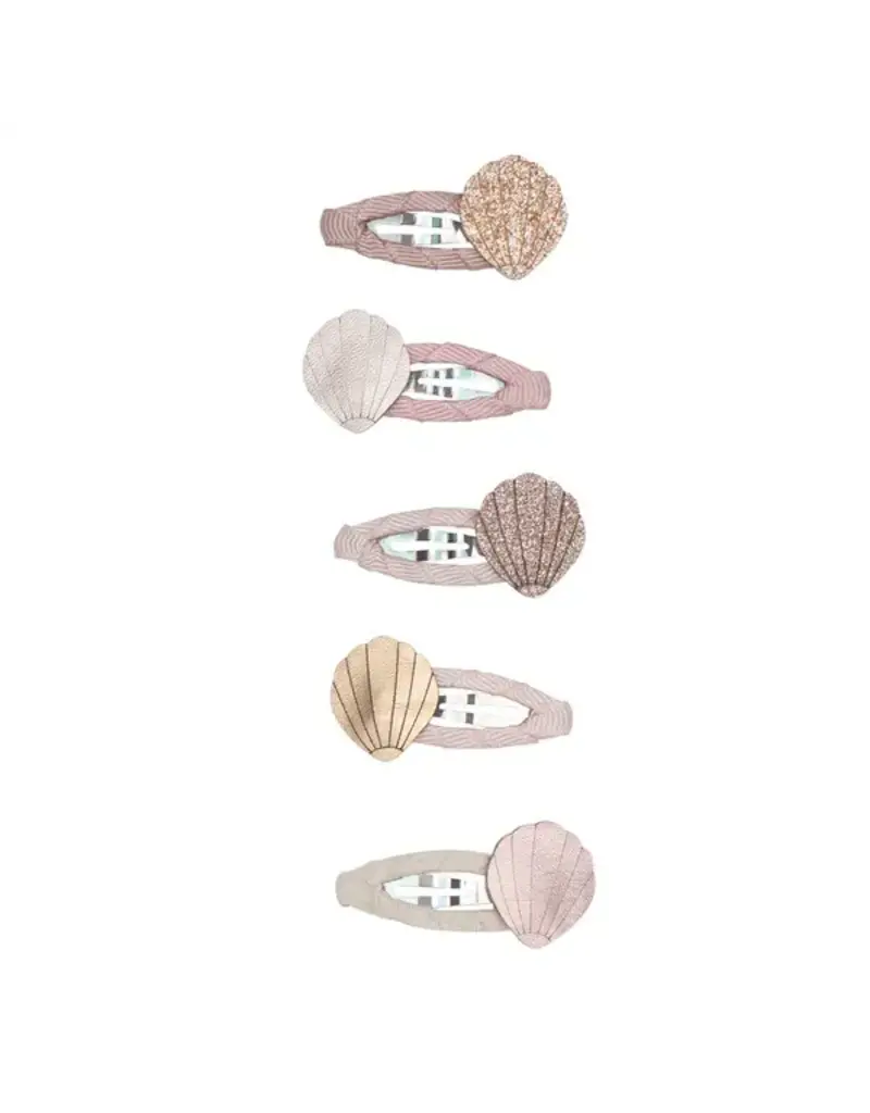 Mini Seashells Clips 5pk
