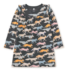 Tea Collection Fleet Foxes LS Mighty Mini Dress, Size: 4