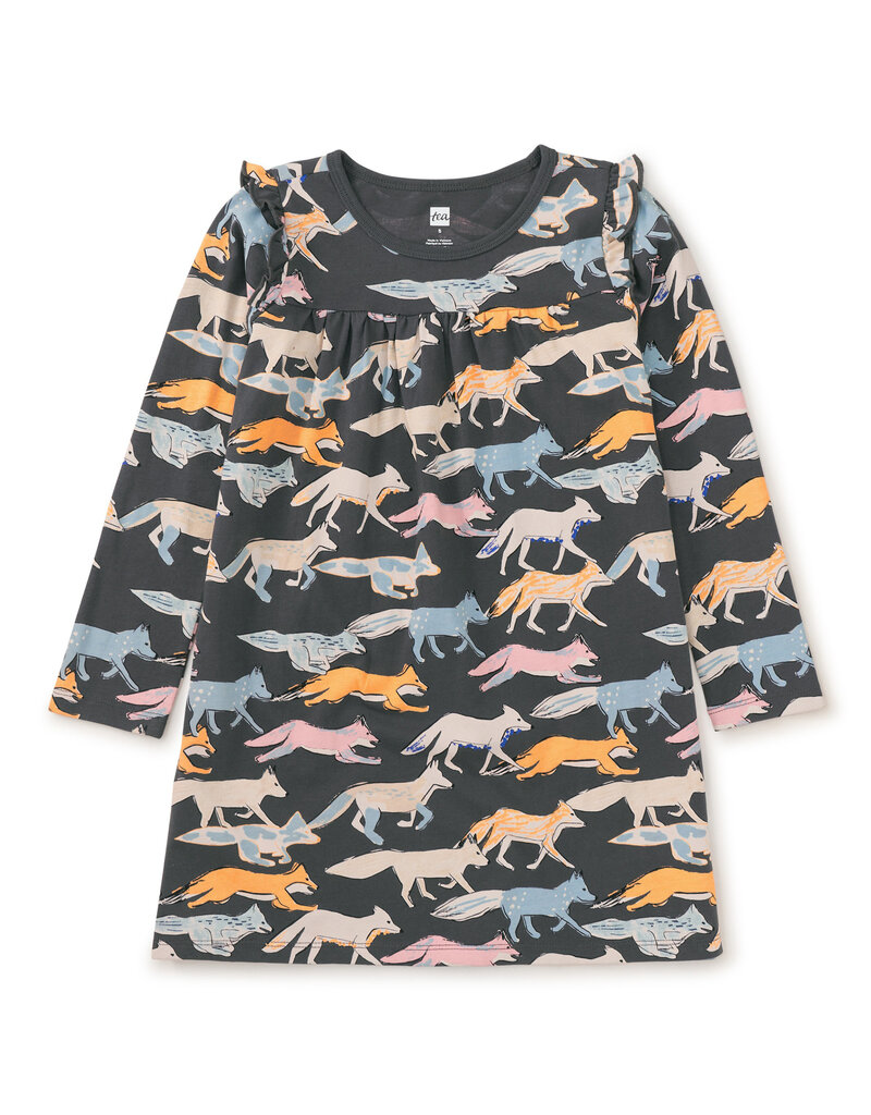 Tea Collection Fleet Foxes LS Mighty Mini Dress