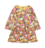 Tea Collection Wild Saffron LS Baby Skirted Dress