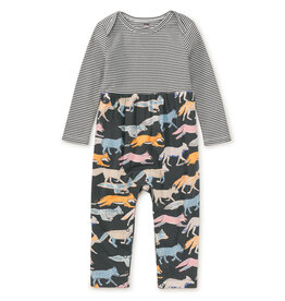 Tea Collection Fleet Foxes Baby Romper