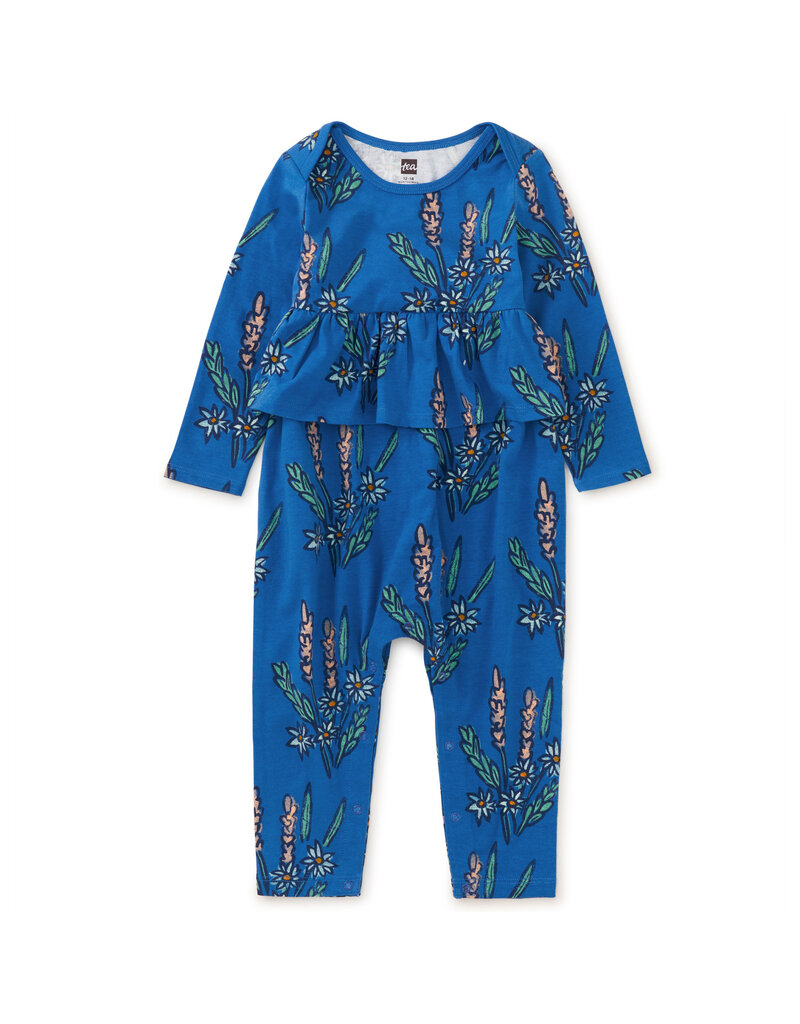 Tea Collection Pretty Peplum Baby Romper