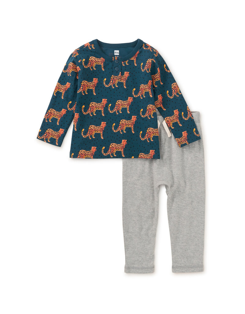 Tea Collection Anatolian Henley Baby Set