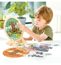 Hape Toys 4 Seasons Layer Puzzle 3y+
