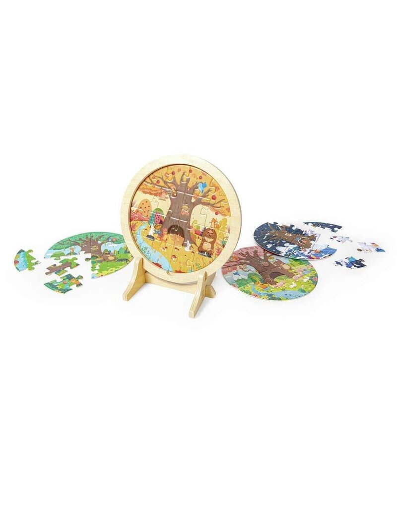 Hape Toys 4 Seasons Layer Puzzle 3y+