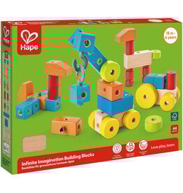 Hape Toys Infinite Imagination Building Blocks 12m+