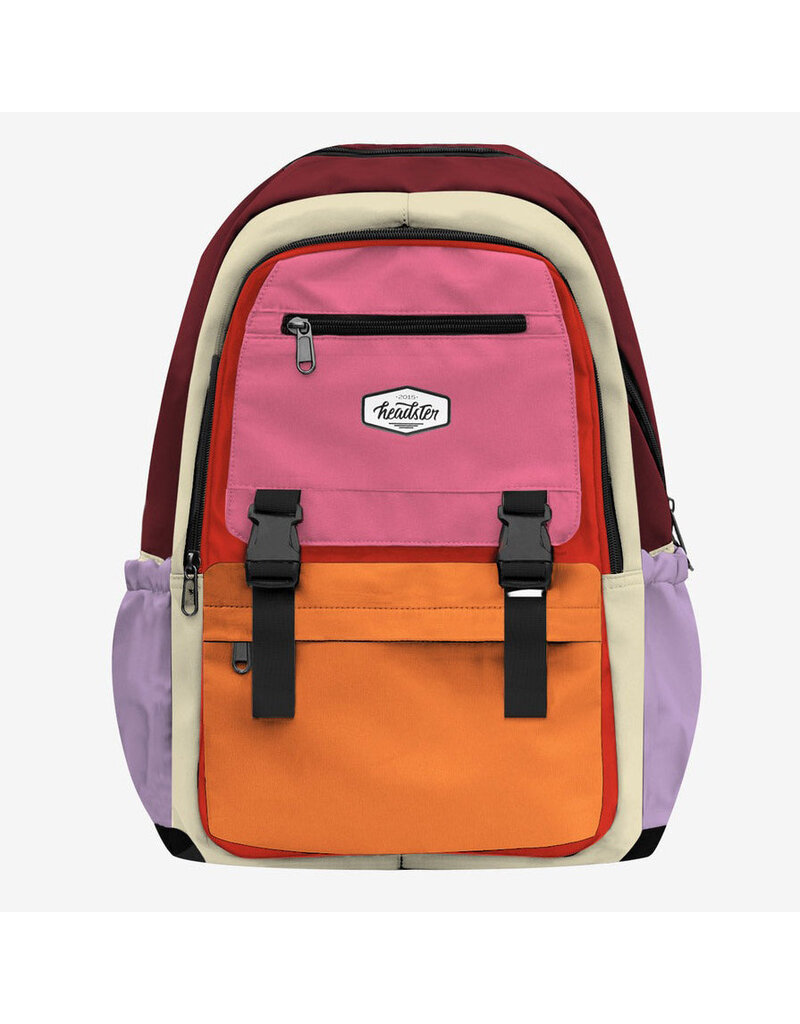 Headster Colorblock School Bag, Orange