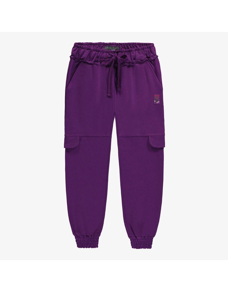 Souris Mini Purple French Terry Joggers