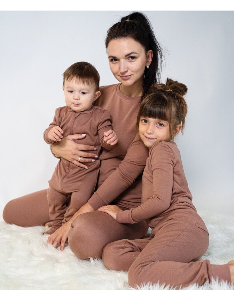 Silkberry Earthy LS Bamboo Wool Set
