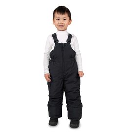 Jan and Jul Black Toasty-Dry Snow Bib Pants