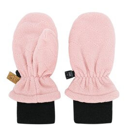 Jan and Jul Fleece Mittens Dusty Pink