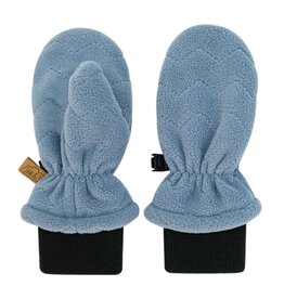 Jan and Jul Fleece Mittens Stormy Blue
