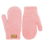 Jan and Jul Knit Mittens Dusty Pink