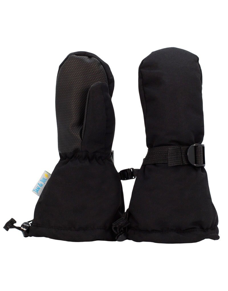 Jan and Jul Toasty-Dry Waterproof Mitten Black