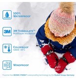 Jan and Jul Toasty-Dry Waterproof Mitten Black