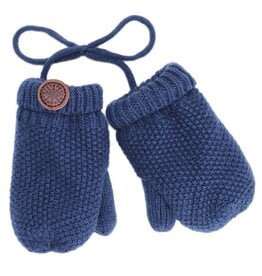 Blue Cotton Mitts