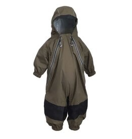 Olive Lined  Rain Suit