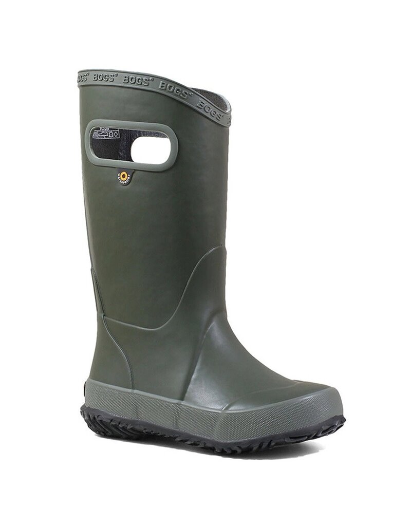 Bogs Dark Green Solid Rainboot