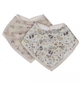 Loulou Lollipop Muslin Bandana Bib Set, Bumble Bees, 2pk