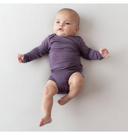 Kyte Baby Currant Bamboo LS Bodysuit