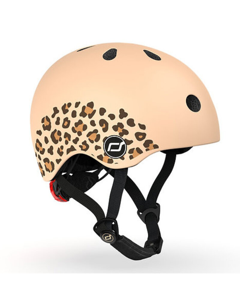 Scoot and Ride Baby/Toddler XXS-S Helmet - Leopard