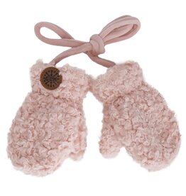 Rose Fleece Mittens
