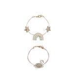 Rockahula Enchanted Rainbow & Swan Bracelet Set