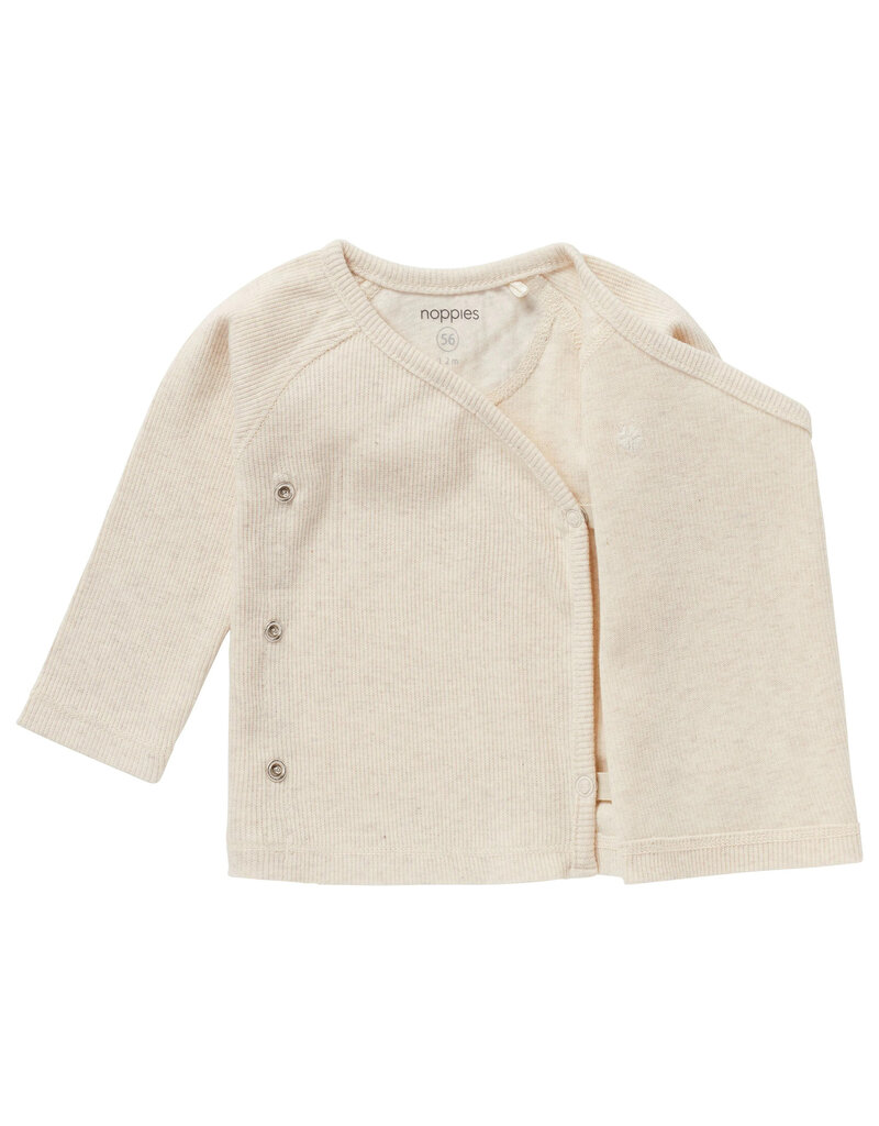 Noppies Basics Nanyuki Kimono Tee - Oatmeal