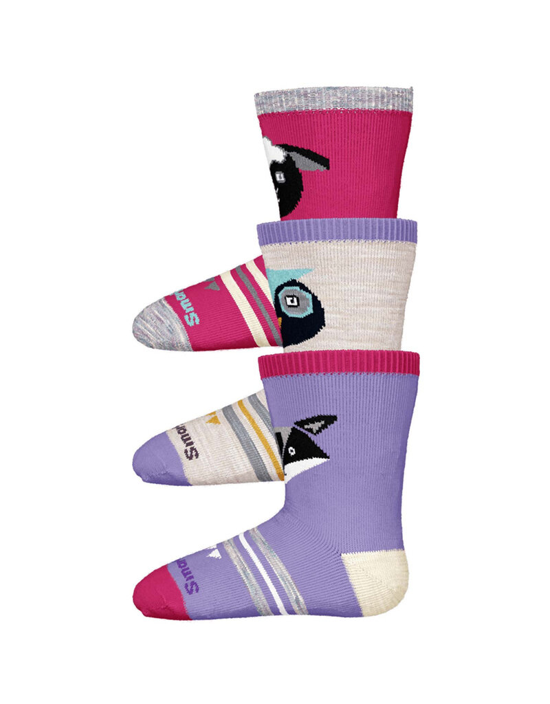 Smartwool Ultra Violet Toddler Trio Socks