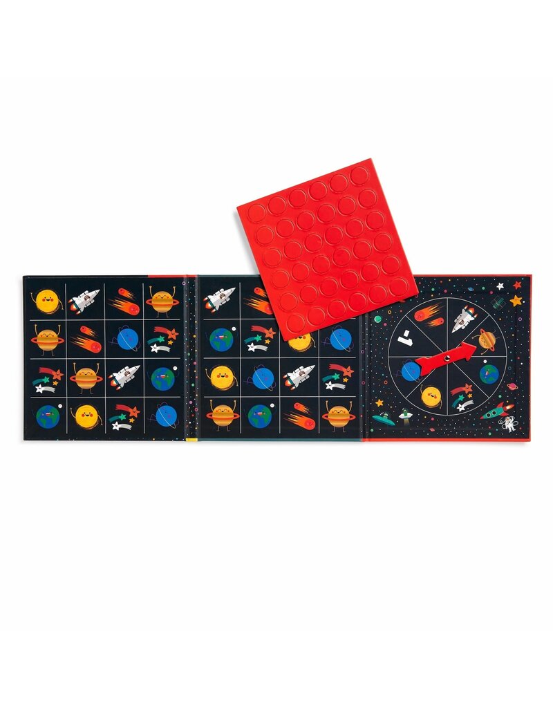Mudpuppy Space Bingo Magnetic Board Game 4y+