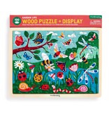 Mudpuppy Garden Life 100pc Wood Puzzle + Display