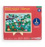 Mudpuppy Garden Life 100pc Wood Puzzle + Display