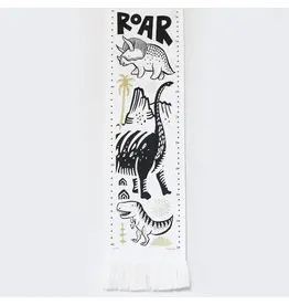 Wee Gallery Organic Canvas Growth Chart - Dino