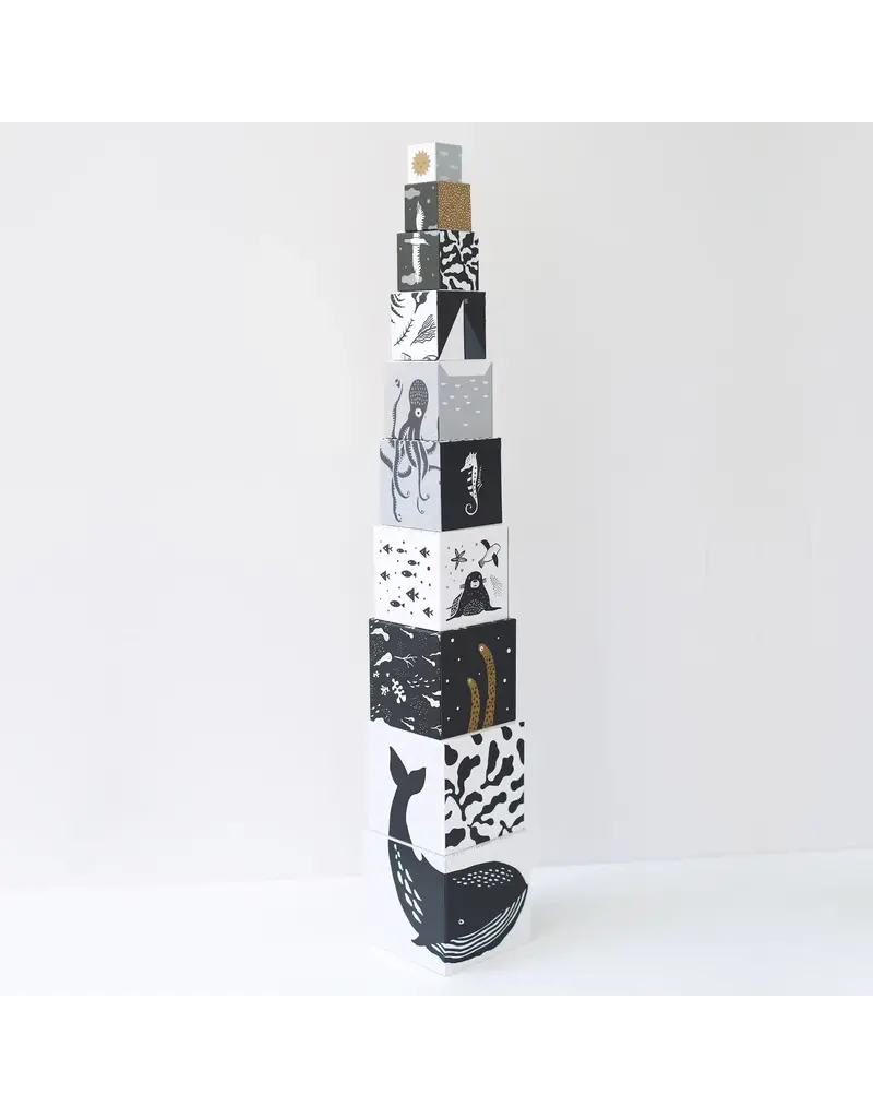 Wee Gallery Nesting Blocks - Ocean Animals