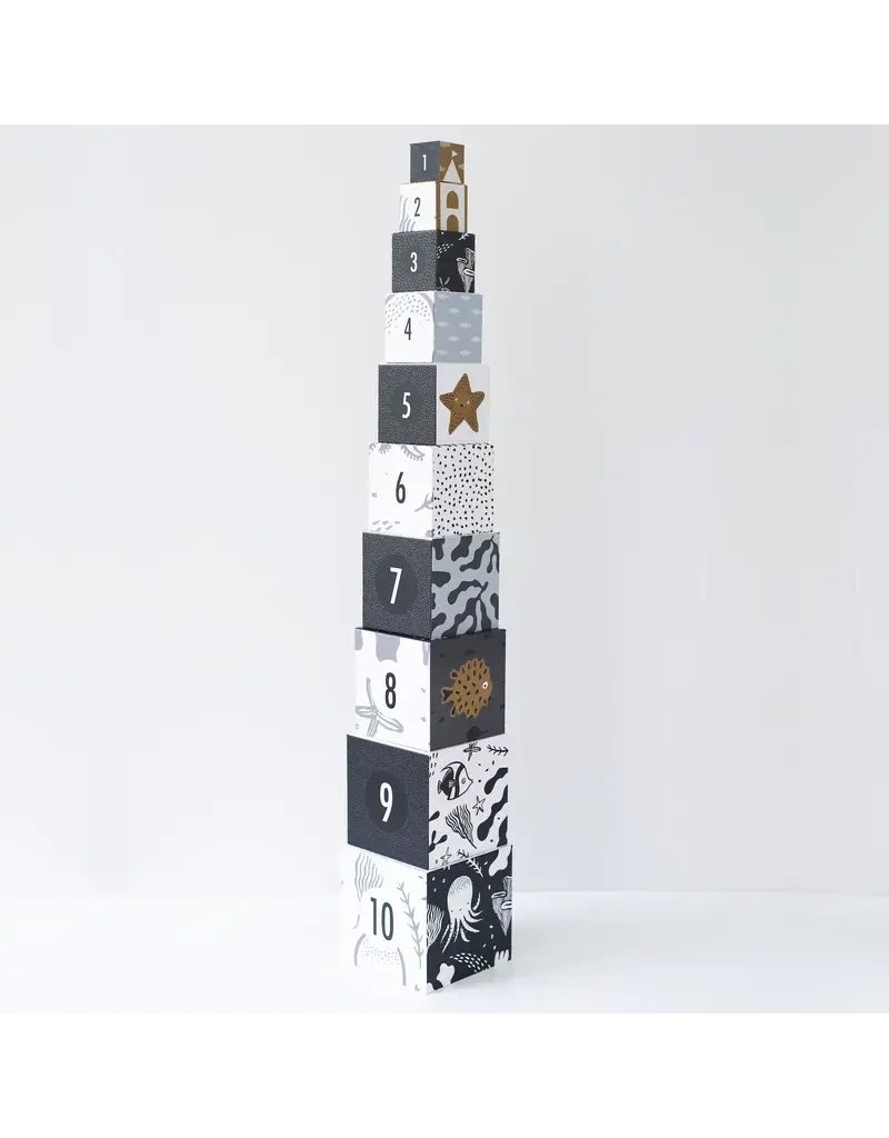 Wee Gallery Nesting Blocks - Ocean Animals