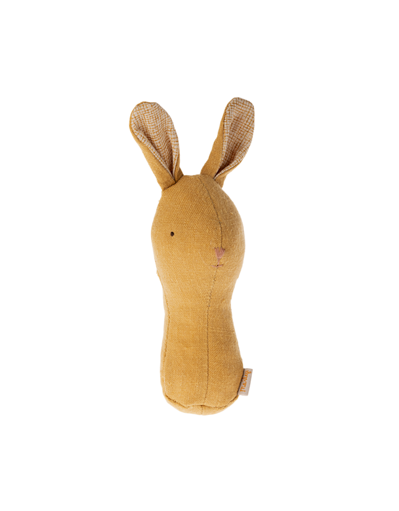 Maileg Bunny Rattle - Dusty Yellow