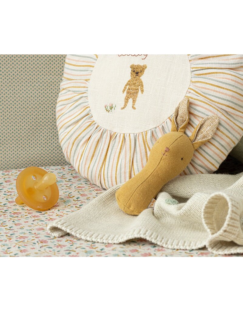 Maileg Bunny Rattle - Dusty Yellow