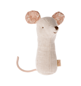 Maileg Mouse Rattle - Natural