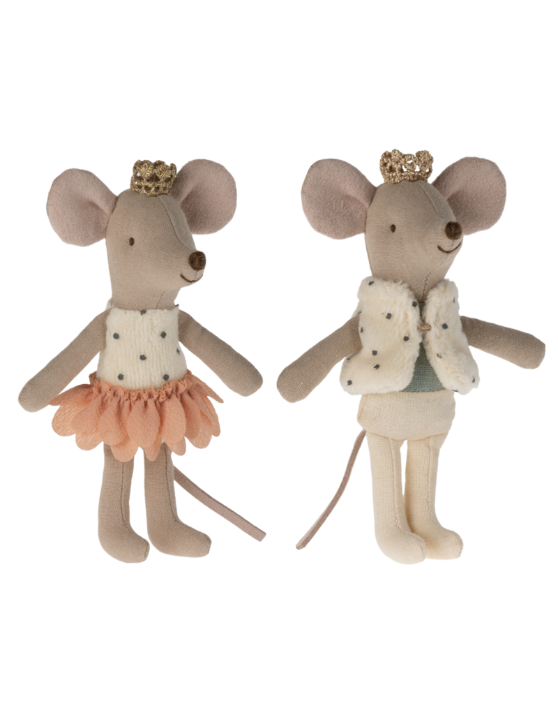 Maileg Royal Twins, Little Sister & Brother in Matchbox