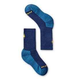 Smartwool Alpine Blue Kids' Hike Light Cushion Crew Socks