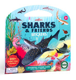 Eeboo Sharks & Friends Shiny Stickers