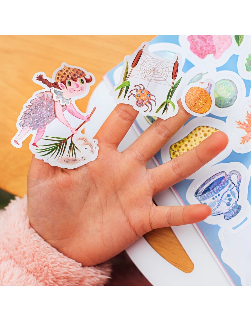 Eeboo Magical Creatures Shiny Stickers