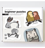Wee Gallery Beginner Puzzles - Pets 2y+
