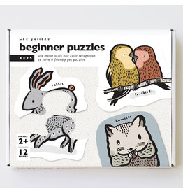 Wee Gallery Beginner Puzzles - Pets 2y+
