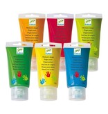 Djeco 6 Finger Paint Tubes 18m+
