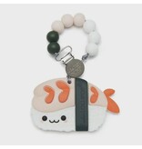 Loulou Lollipop Silicone Ebi Shrimp Teether (metal clasp)